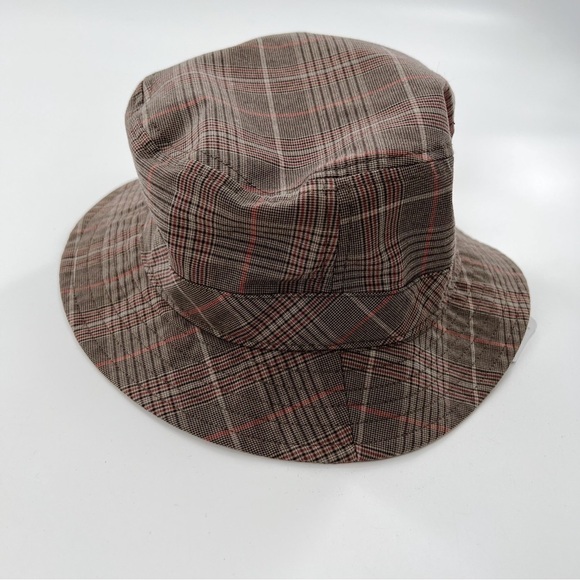 Alxiliary Aritzia check bucket hat M/L - Picture 2 of 4